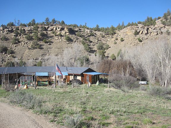 Looking North from driveway