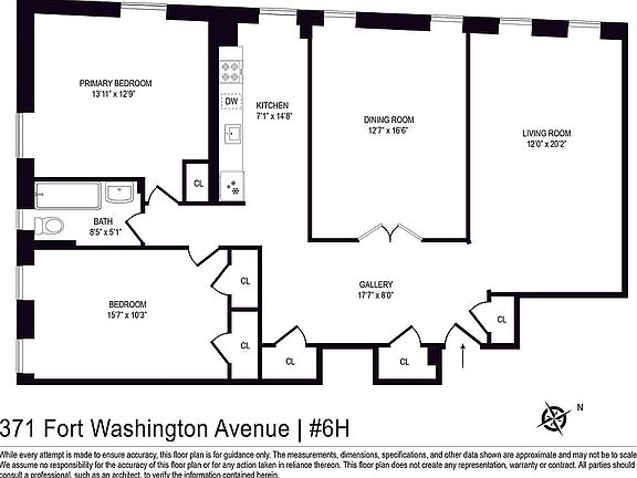 3rd image of 371 Fort Washington Ave APT 6H