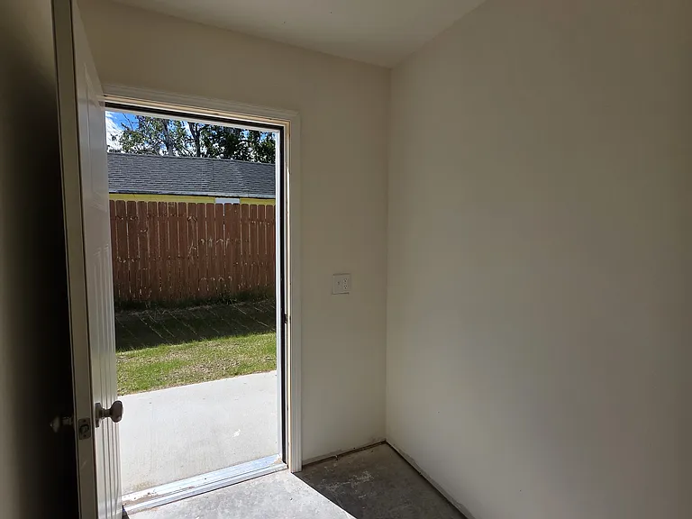 Interior of storage unit. Approximately 5' x 7'