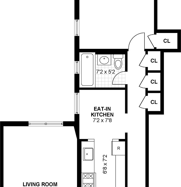 2nd image of 414 Albemarle Rd APT 1A