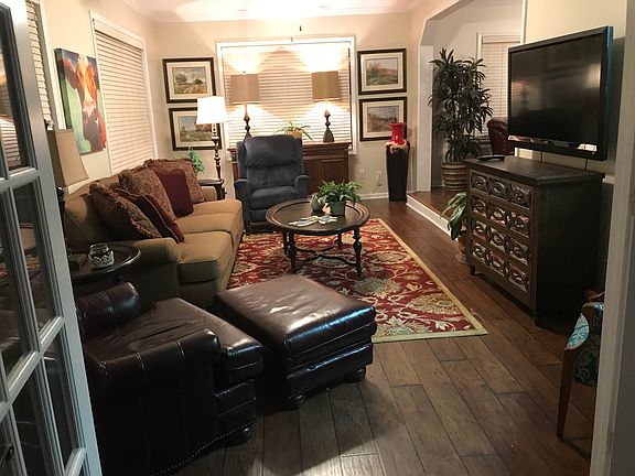 Den with French Doors