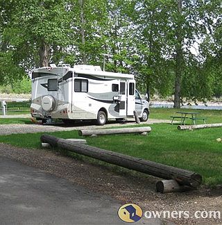 Riverfront camping