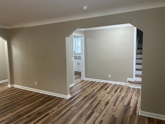Family room looking into the dining room