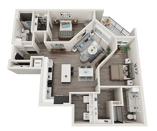 Floor plan B30