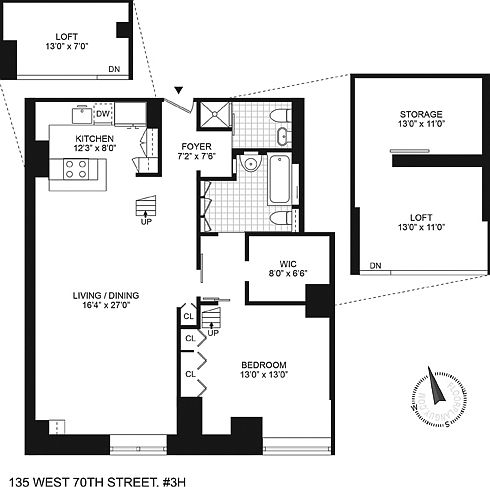 1st image of 135-145 W 70th St #3H