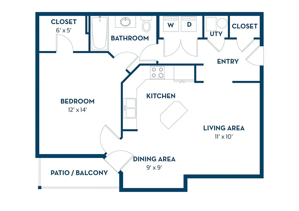 Floor plan Klein