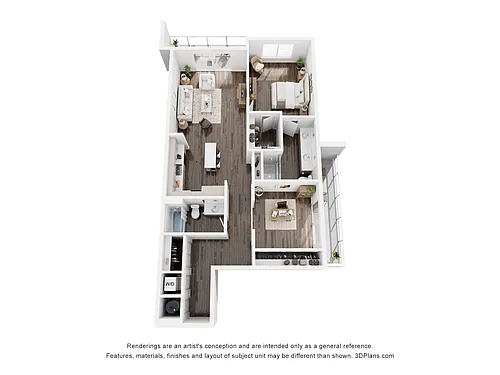 Floor plan A18