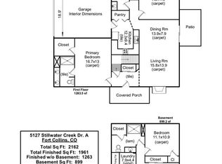 5127 Stillwater Creek Dr Unit A, Fort Collins, CO 80528