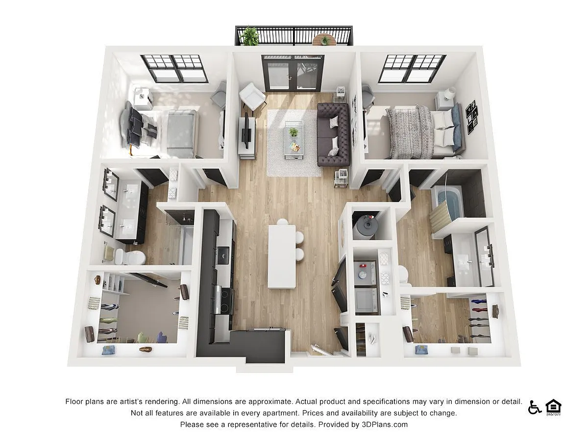 Floor plan B1HC