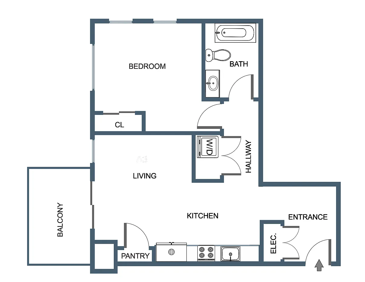 Floor plan A3