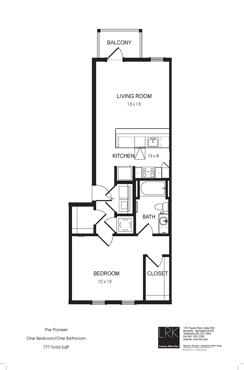 Floor plan The Large Pioneer