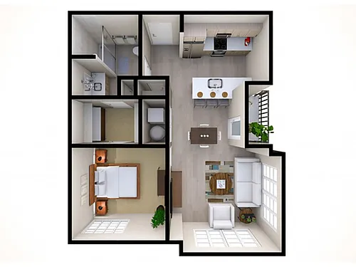 Floor plan B1