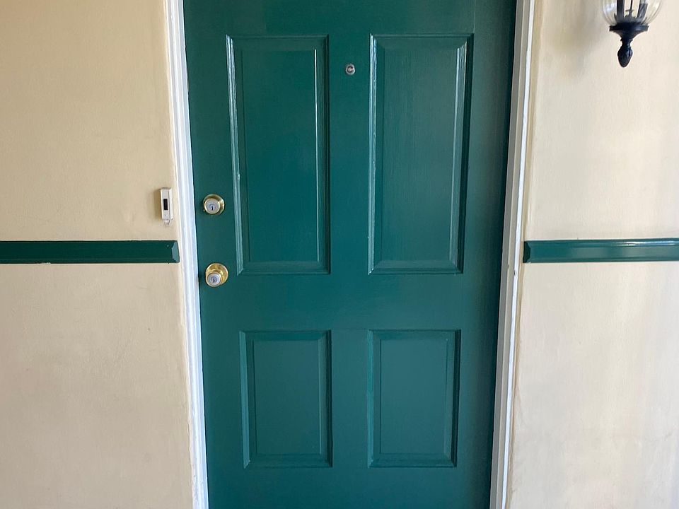 Front door. Two units per floor.