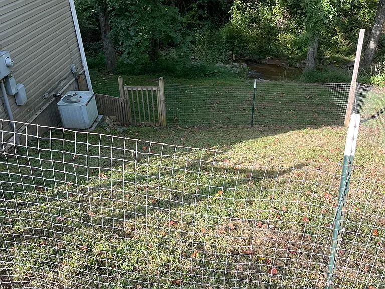 Fenced Pet Area