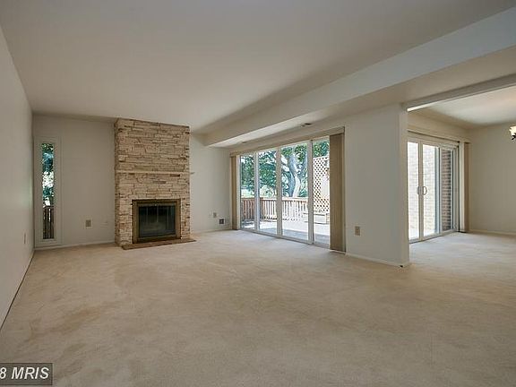 Living Room with sliding glass doors to patio
