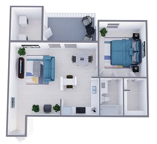 Floor plan A4 Classic