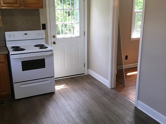 New kitchen floor and exterior doors