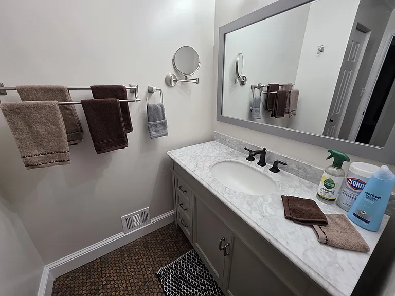 Set of towels, hand towels, and washcloths for each room