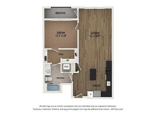 Floor plan A118