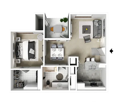 Floor plan 1/1