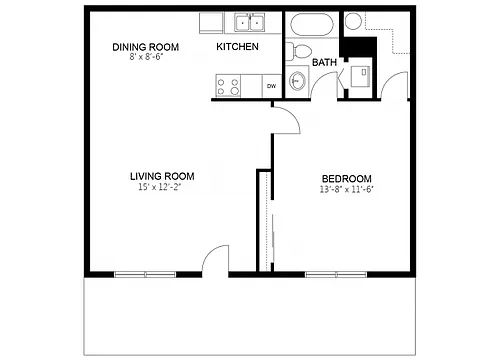 Floor plan Model A