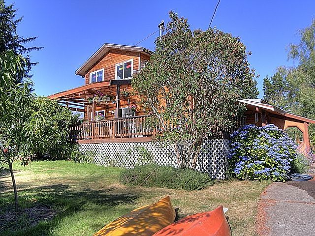 West facing Deck