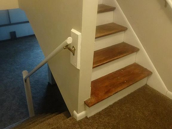 Stairs to basement