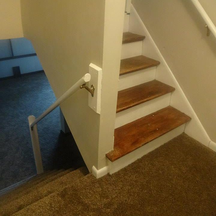 Stairs to basement
