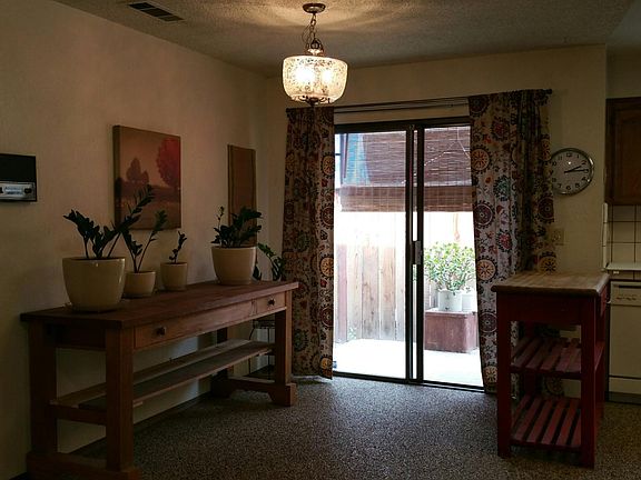 Access to patio from kitchen