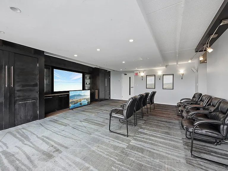 Modern entertainment room