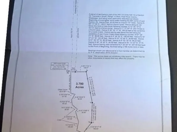 246 Barth Rd, Poplarville, MS 39470