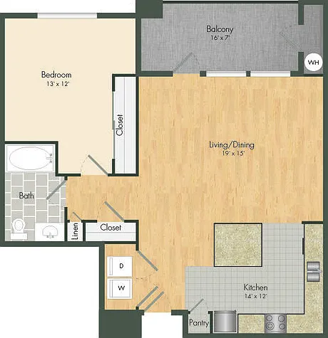 Chelsea floor plan Terrano