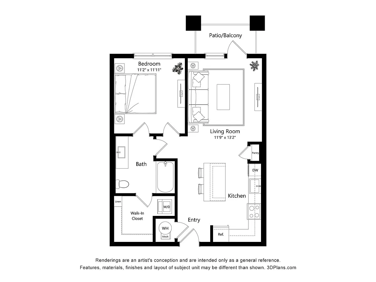 Floor plan A1