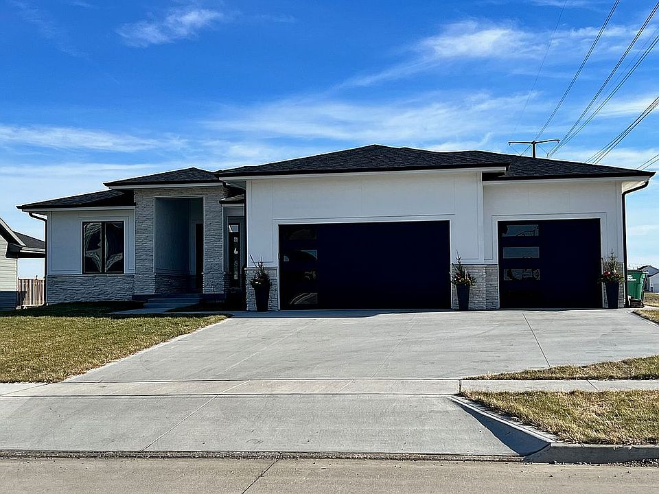 Extra wide driveway