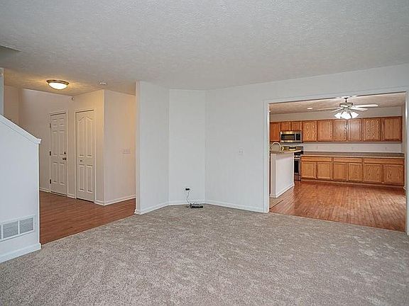 Family room next to kitchen