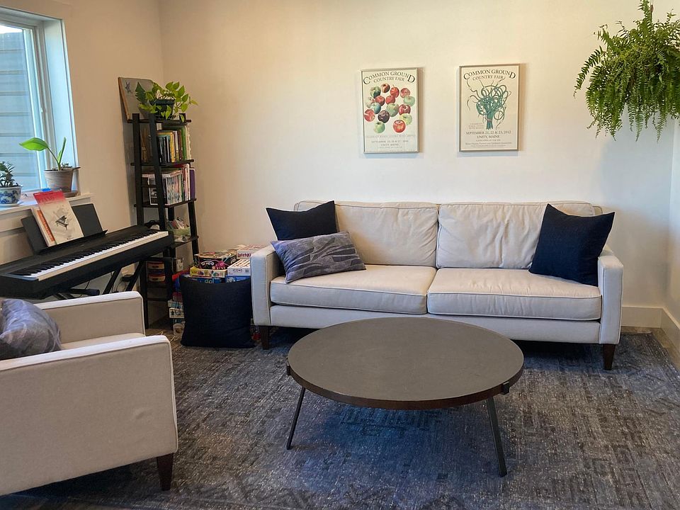 Living room (shown furnished).