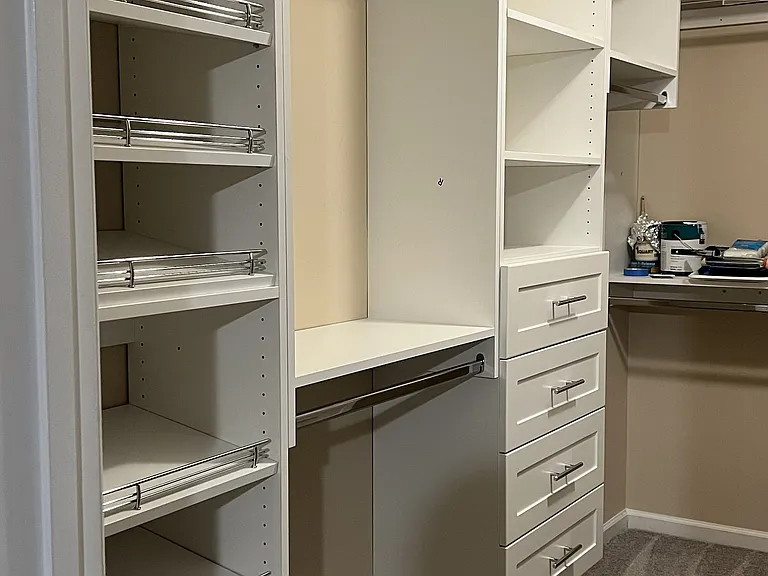 Master closet left