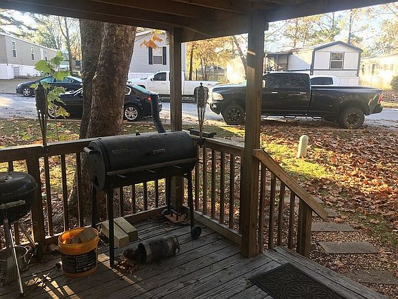 large covered front porch