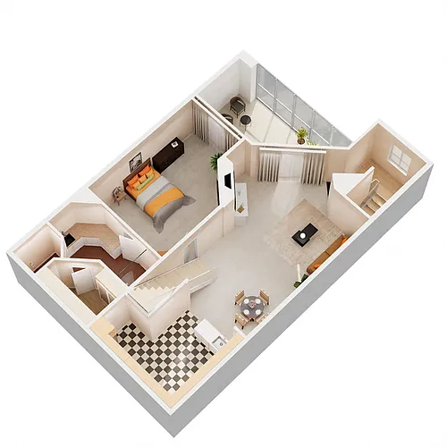 Floor plan B3