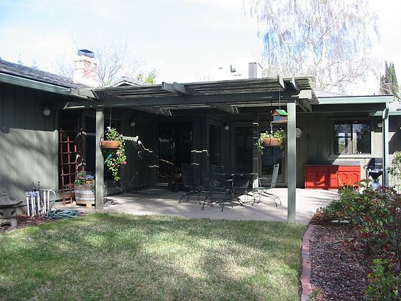 View of back patio