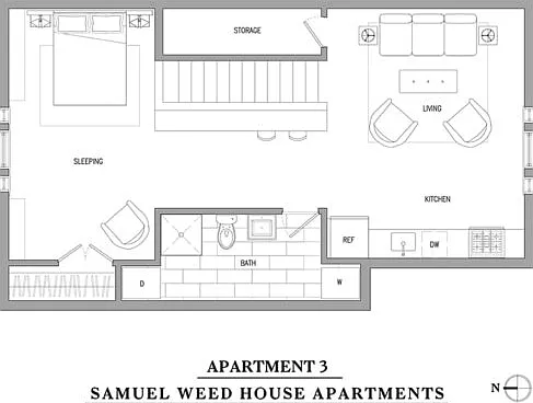 1 bed, 742 sqft, $2,595 — Photo 4
