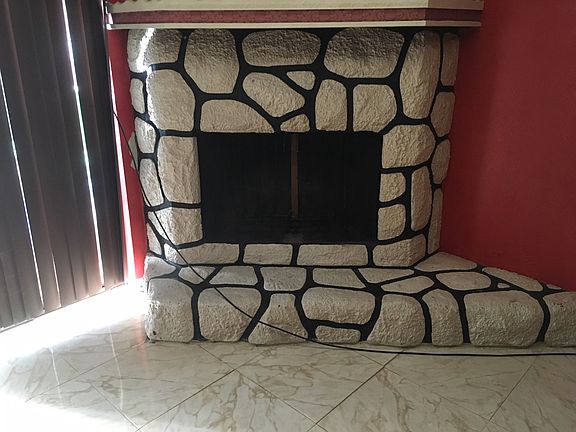 Nice fireplace