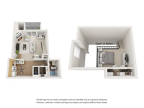 Floor plan Summit Loft