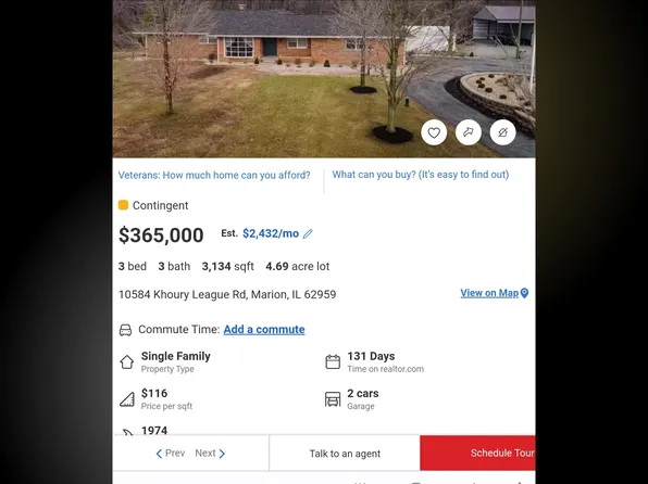 10828 Cody Rd, Marion, IL 62959