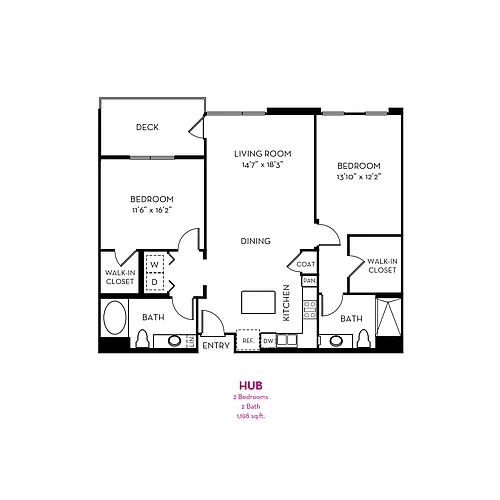 Floor plan Hub