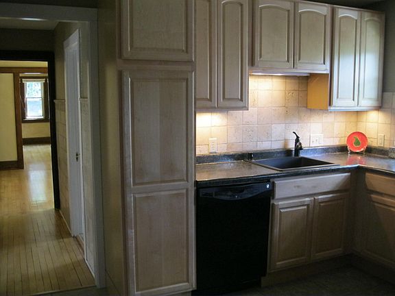 New maple cabinets