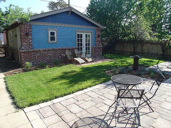 Rear Yard, Patio, and Garage