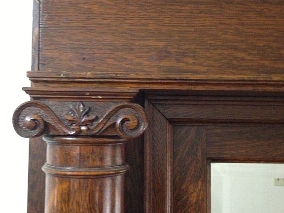 original fireplace woodwork