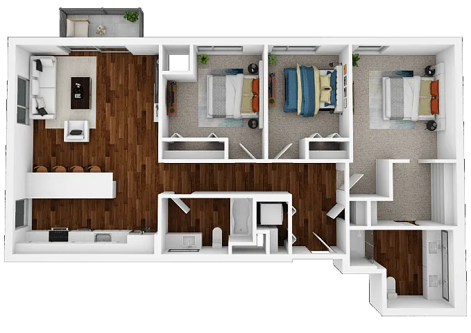 Floor plan F1