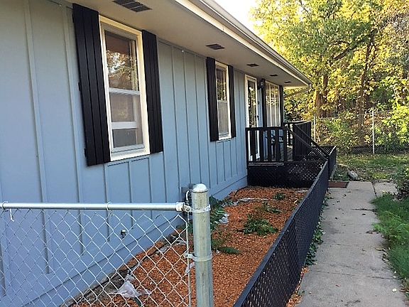 Fenced yard